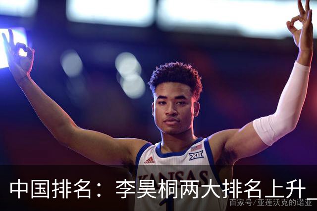 中国排名：李昊桐两大排名上升 佘梓瀚升幅巨大